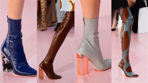 dior patent thigh high boots|Dior leather ankle boots.